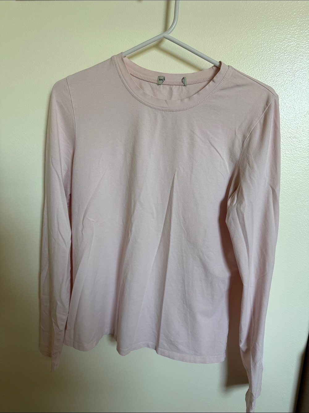 Banana Republic Light Pink Long Sleeve Tee